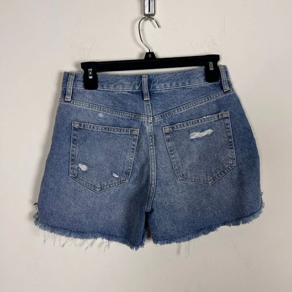 2/$30 Free People Jean Shorts 25